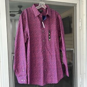 Banana Republic SLIM-FIT NON-IRON DRESS SHIRT Size Large